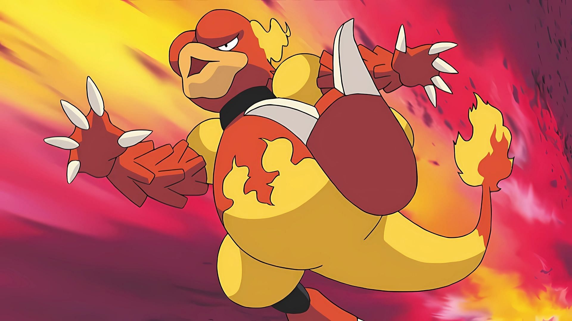 Magmar, come visto nell'anime. (Immagine tramite The Pokemon Company)