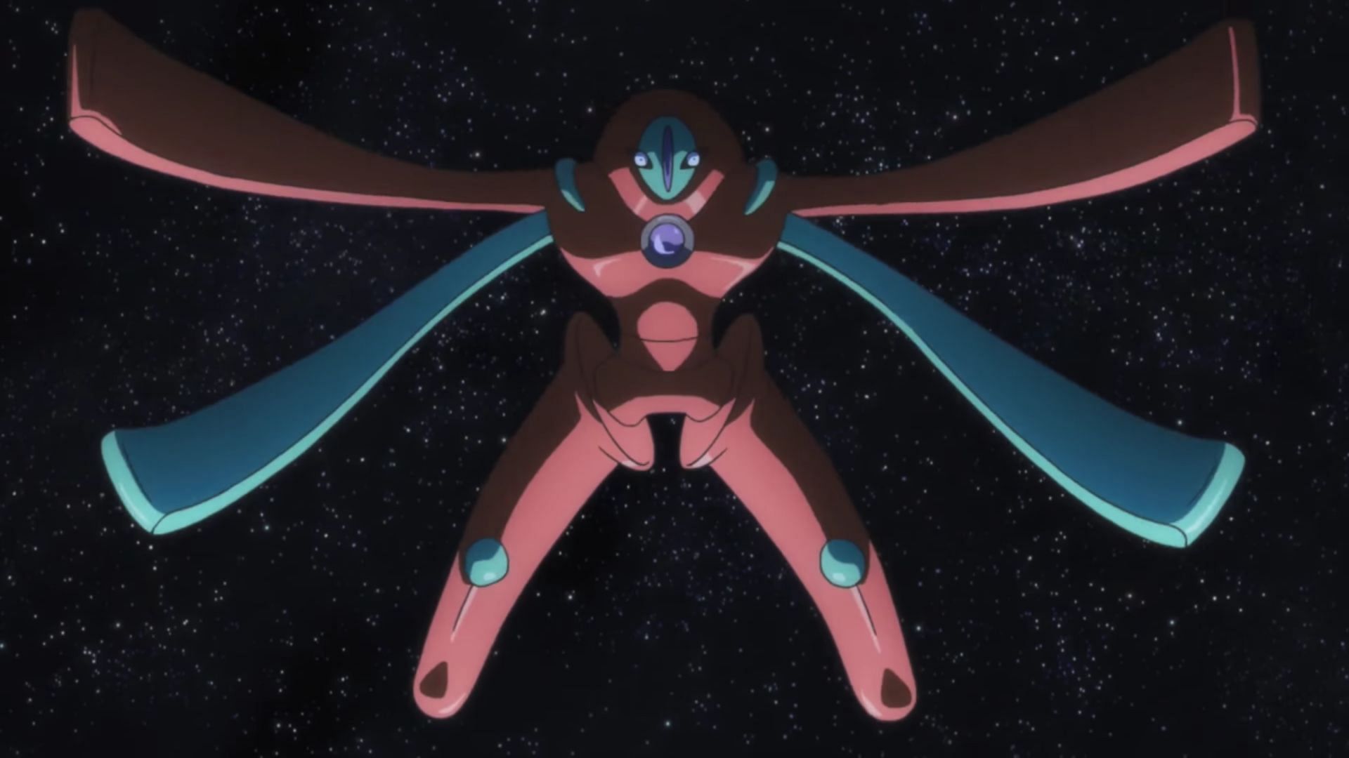 Defense Deoxys nell'anime (Immagine tramite TPC)