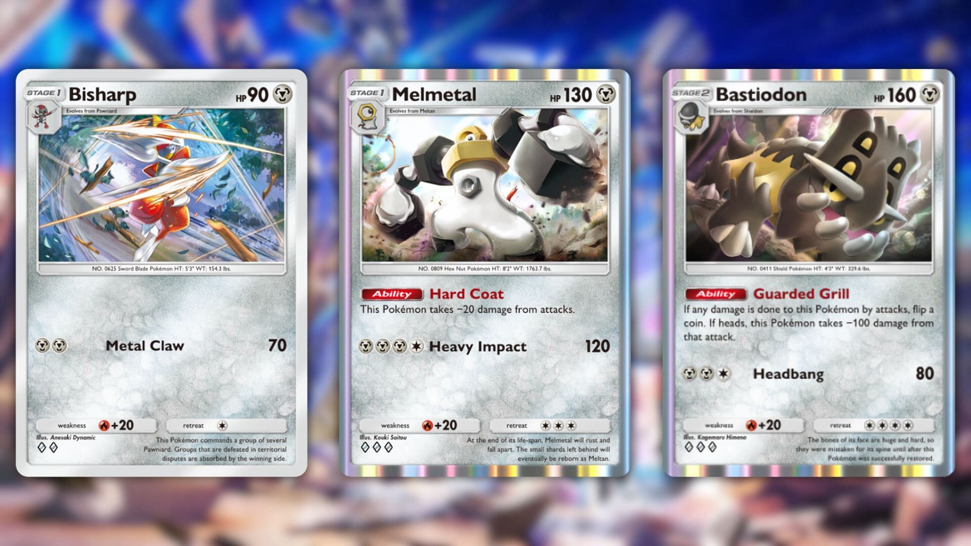 Top coppie di tipo metallico con dialga ex (immagine tramite la società Pokemon)