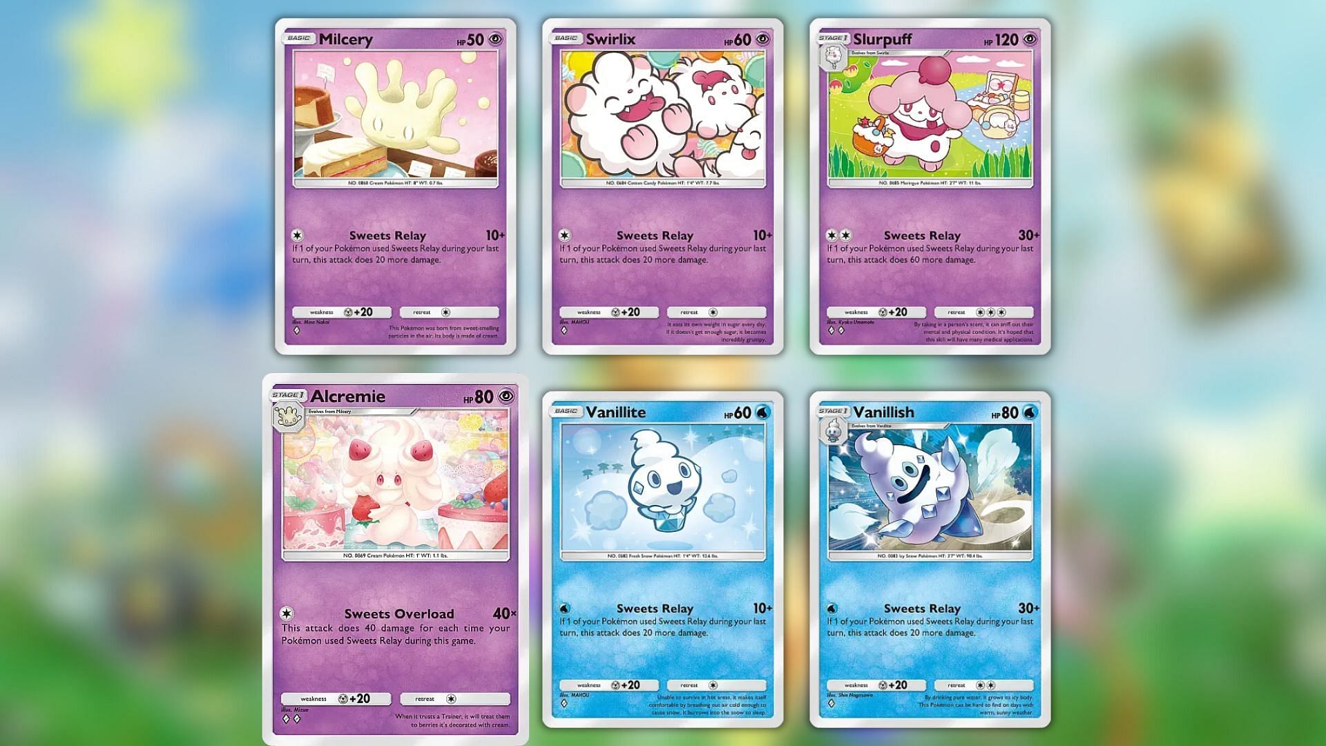 All Sweets Relay + Sweets Overload Utenti (immagine tramite la società Pokemon)