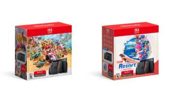 Switch 2 con i bundle Nintendo Switch Sports Resort o Mario Kart World annunciati per gli Stati Uniti