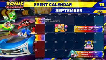 Sonic Racing: CrossWorlds Samba de Amigo Content Drop verrà lanciato l’8 settembre 2026