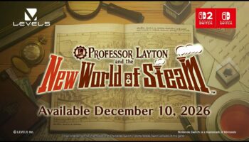 Il Professor Layton e il nuovo mondo di Steam verranno lanciati il ​​10 dicembre 2026