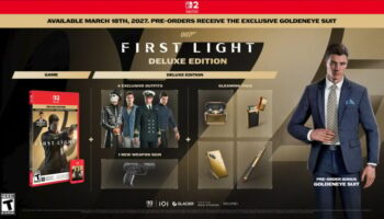 007 First Light verrà lanciato il 18 marzo 2027 per Switch 2